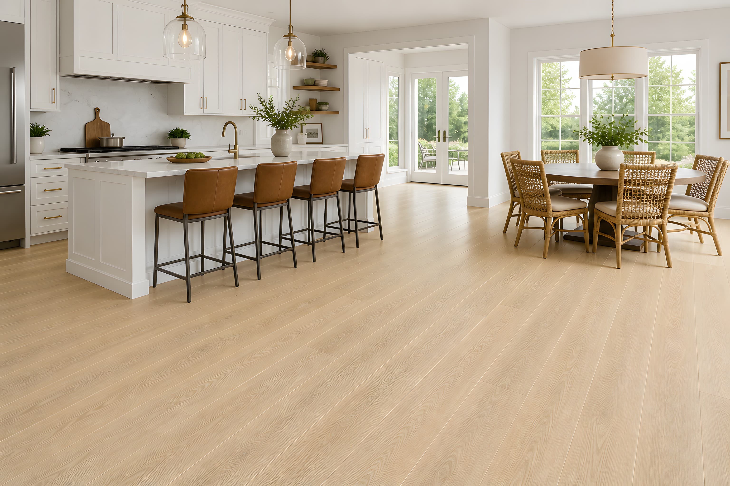 Natural Oak — shown in a room